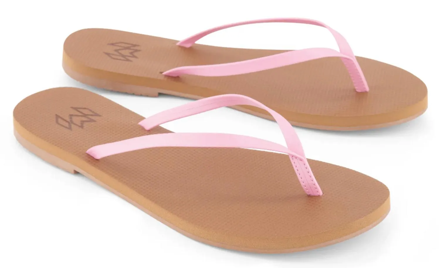 Women Lux Minimalist Flip Flop Sandal In Hibiscus