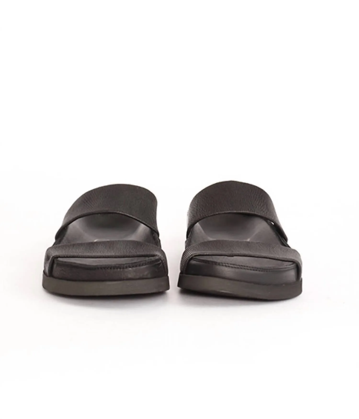 Women's 2 Stretch Strap Sandal In Black