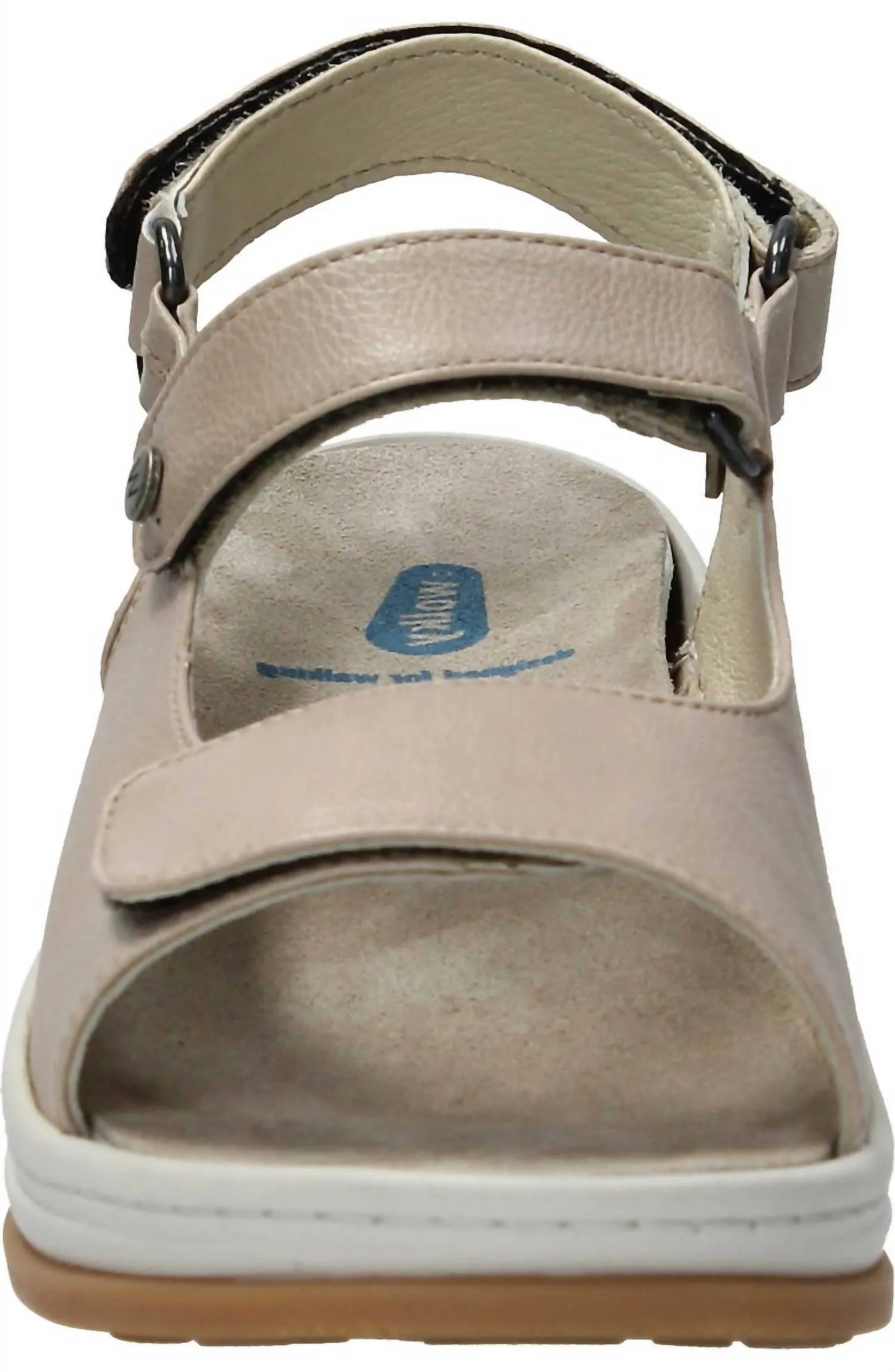 Women's Adura Sandal In Beige Biocare