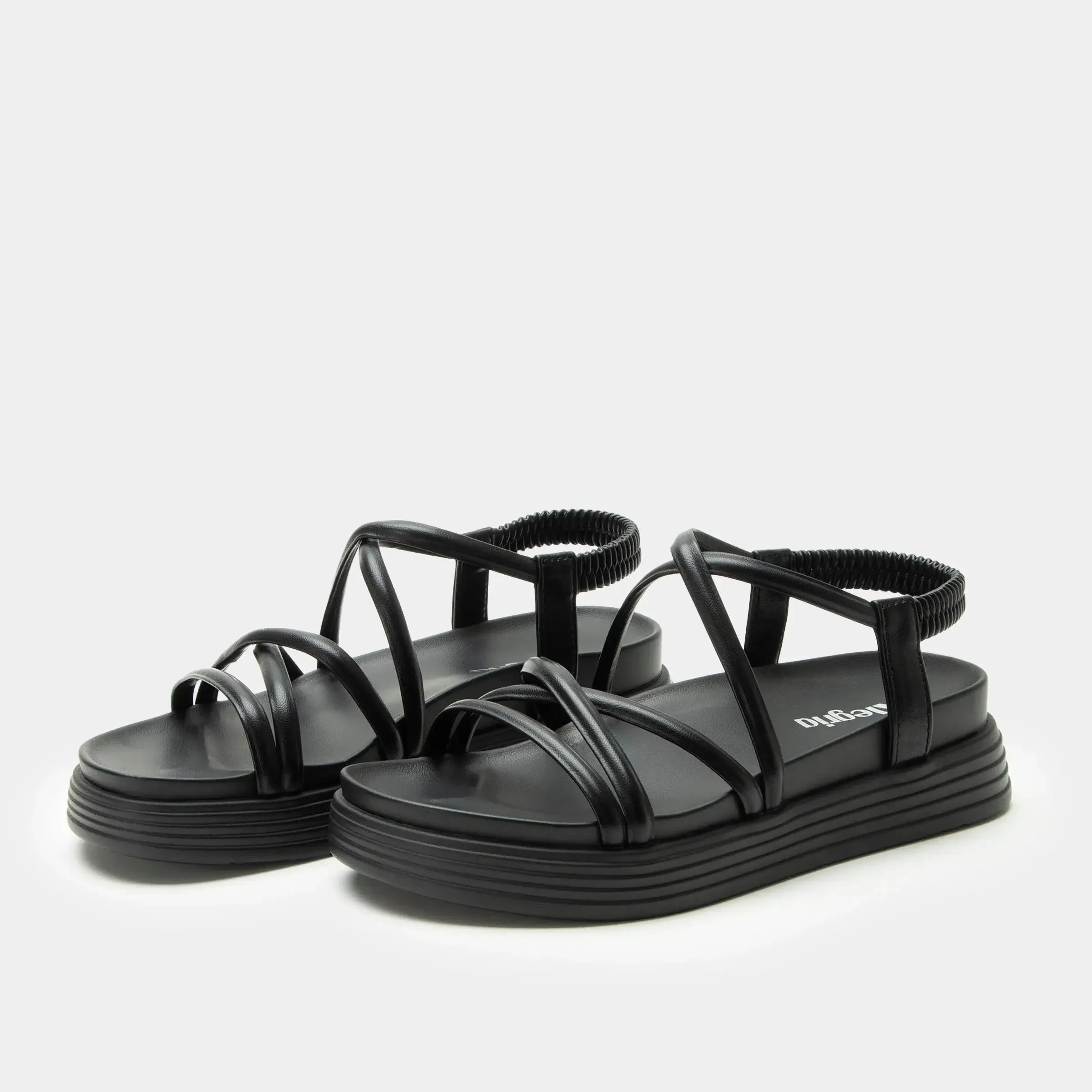 Women's Alegria Audie Sandal  Sleek Vegan Comfort with Arch Support