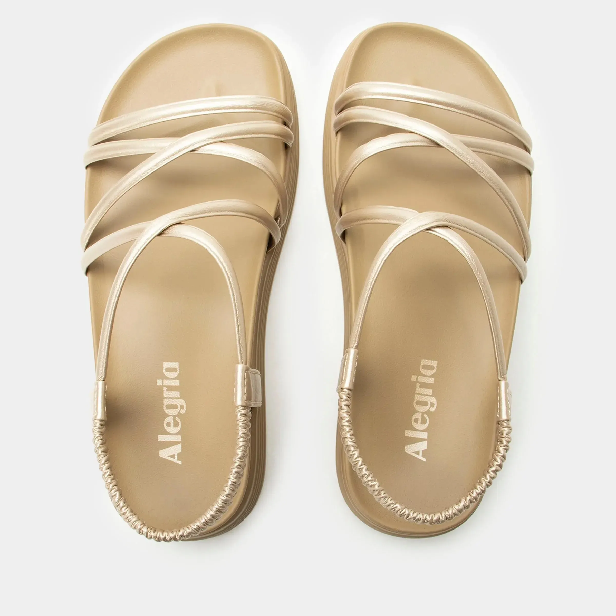 Women's Alegria Audie Sandal  Sleek Vegan Comfort with Arch Support
