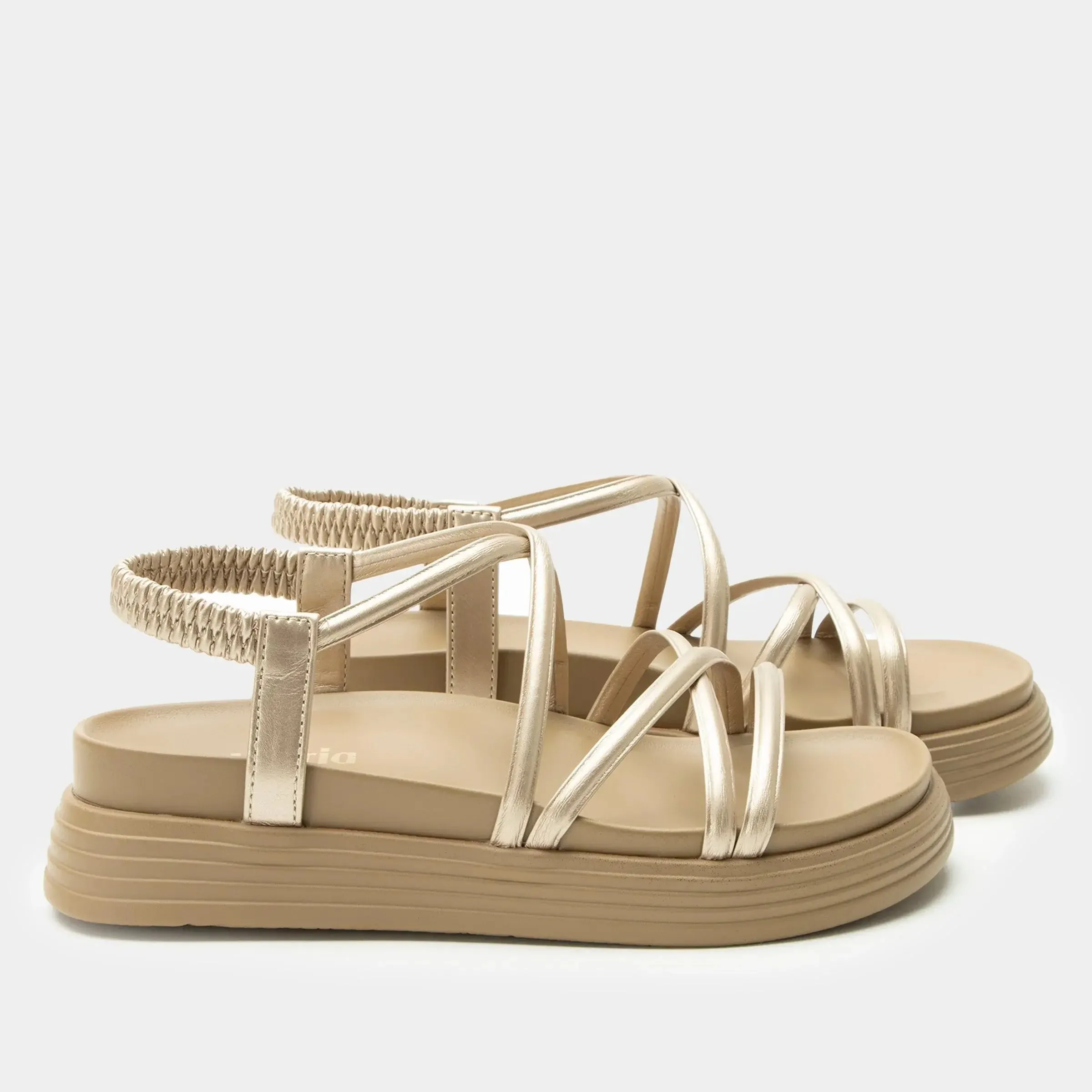 Women's Alegria Audie Sandal  Sleek Vegan Comfort with Arch Support