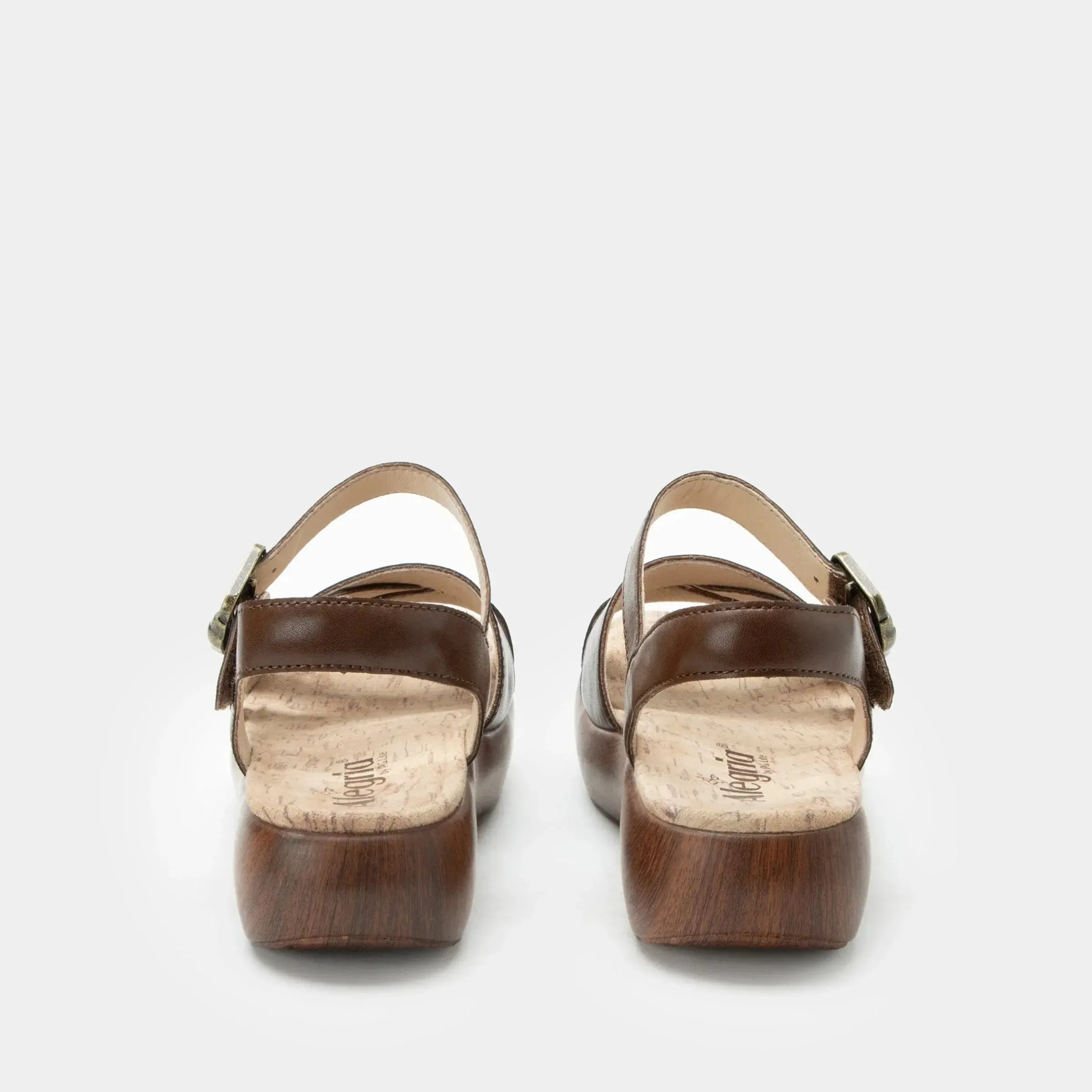Women's Alegria Bianca Sandal  Classic Leather Comfort with Modern Support