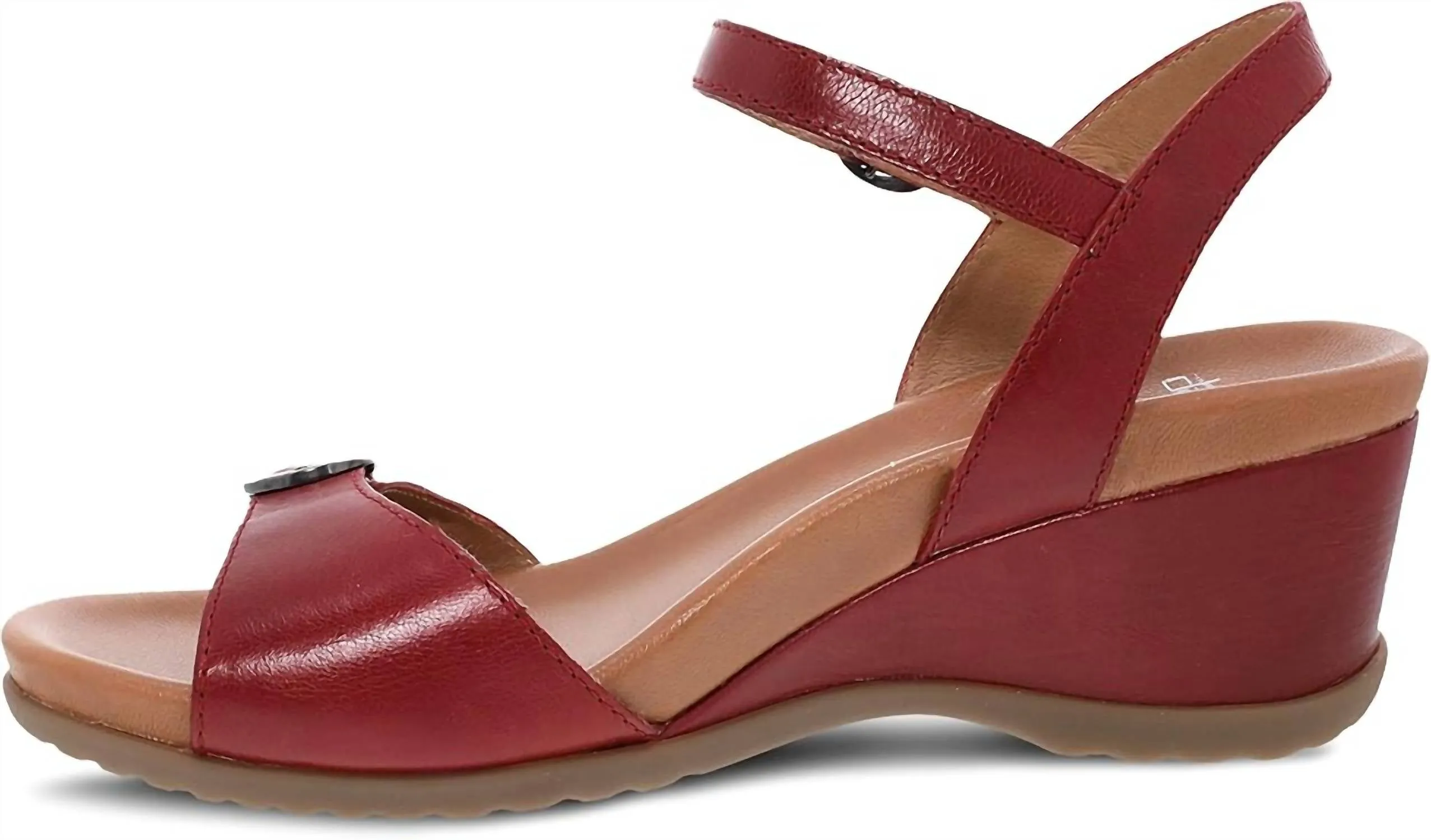 Women's Arielle Wedge Sandal In Red