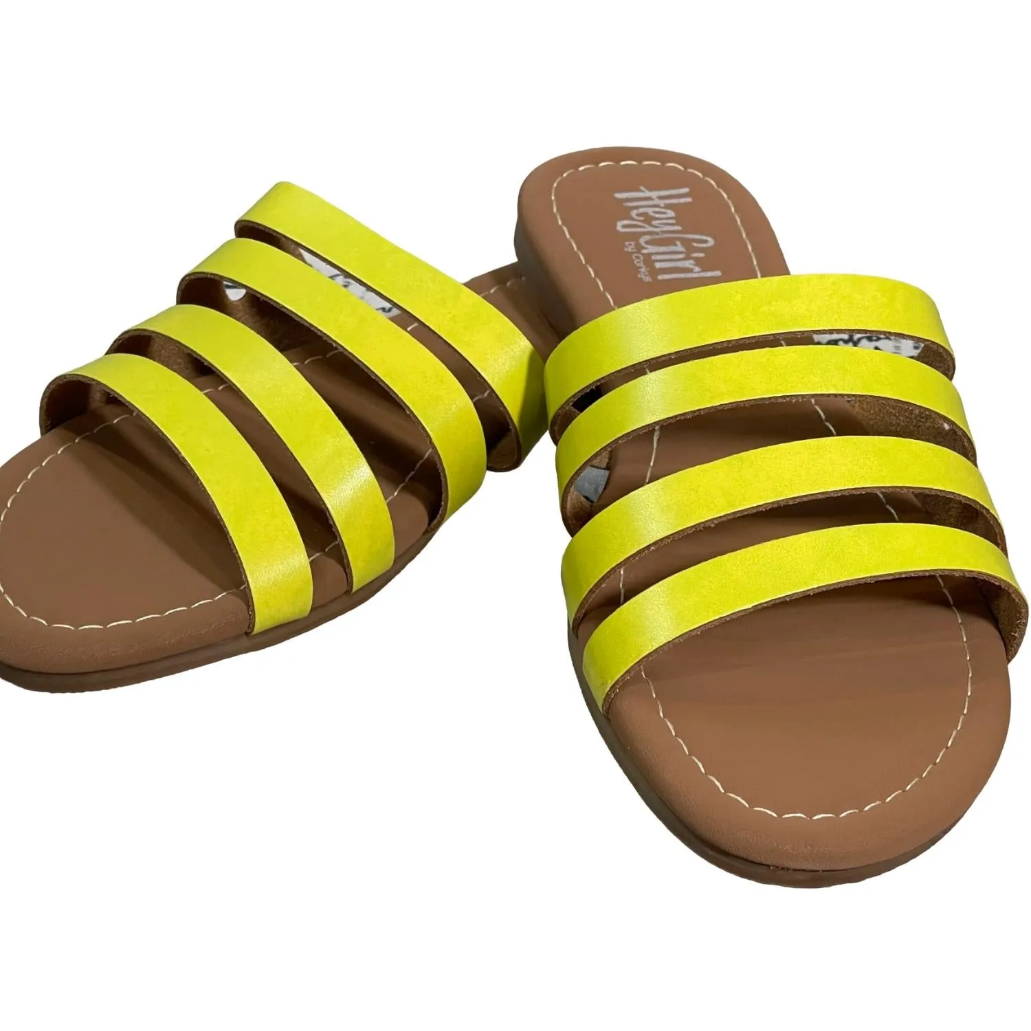 Women's Bikini Sandals In Yellow