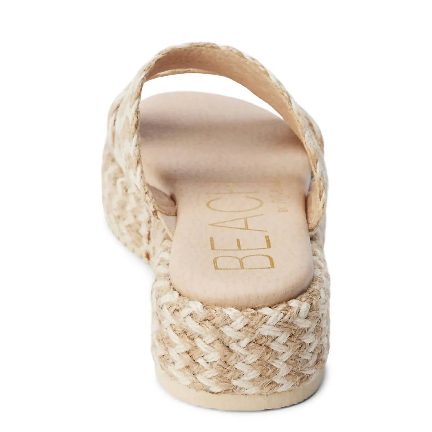 Women's Borderline Platform Sandal In Natural Multi
