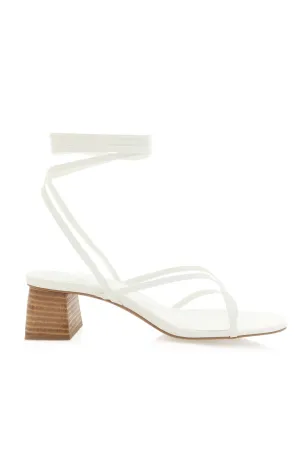 Women's Carmela Heel Sandal In White