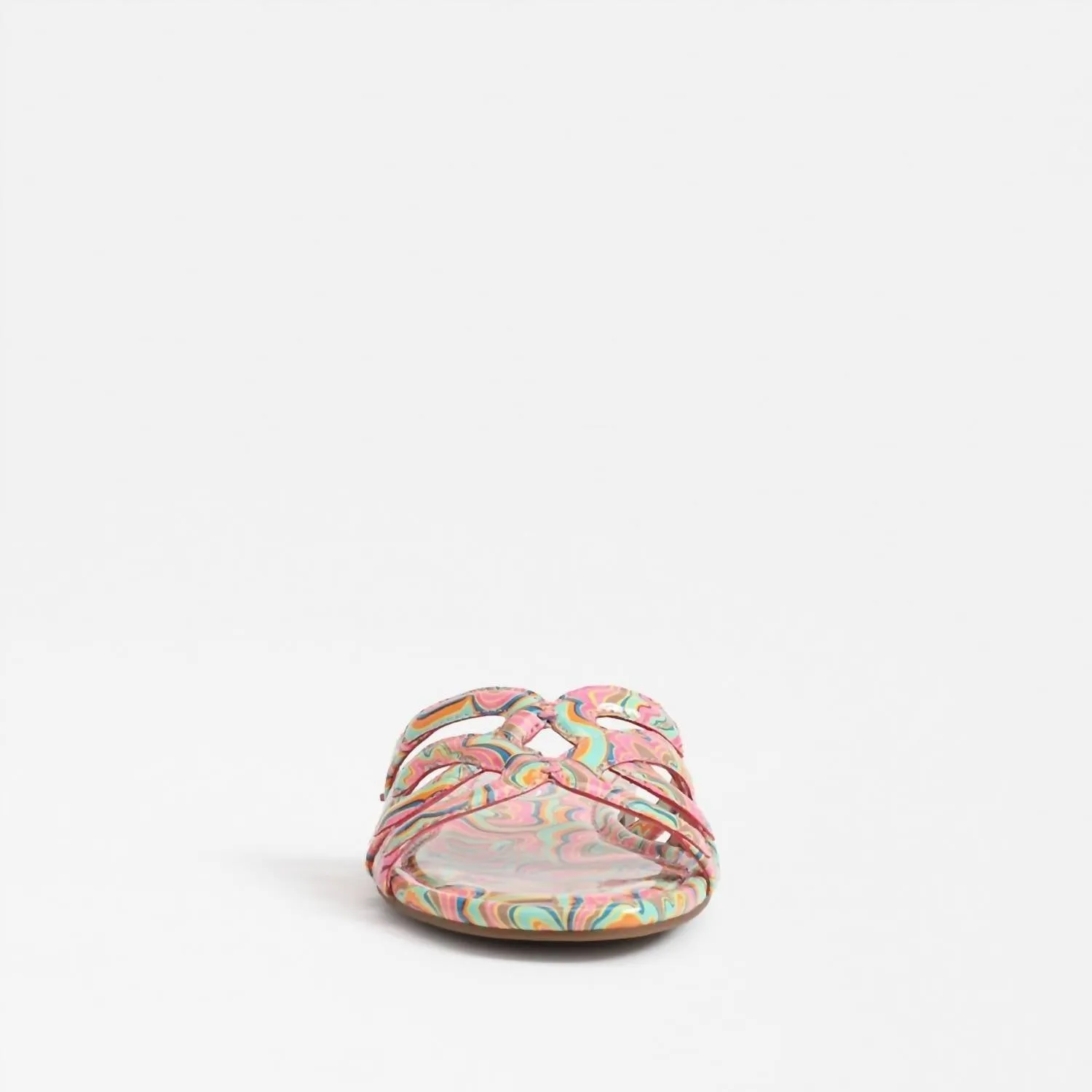 Women's Cat Sandal In Pink Multi