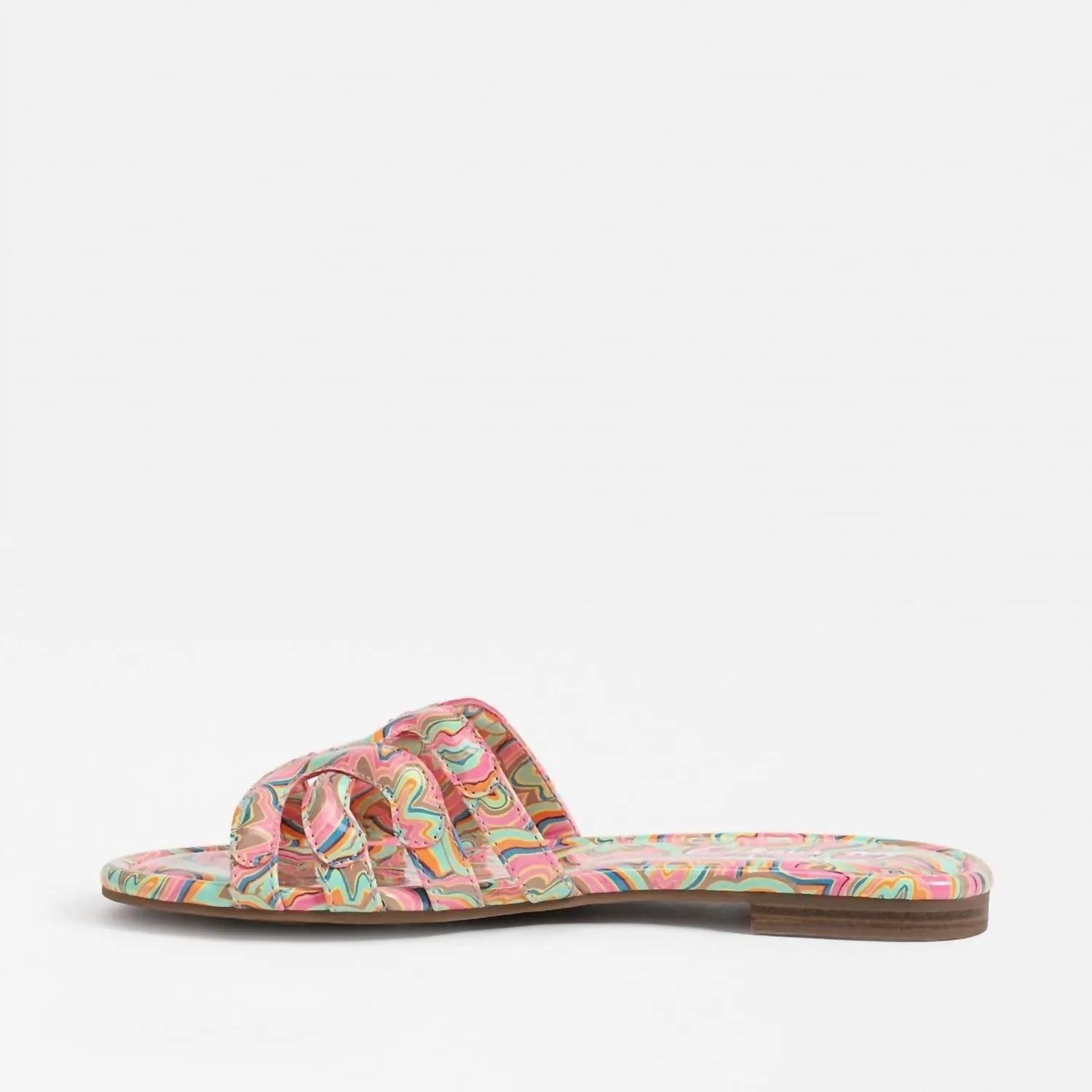 Women's Cat Sandal In Pink Multi