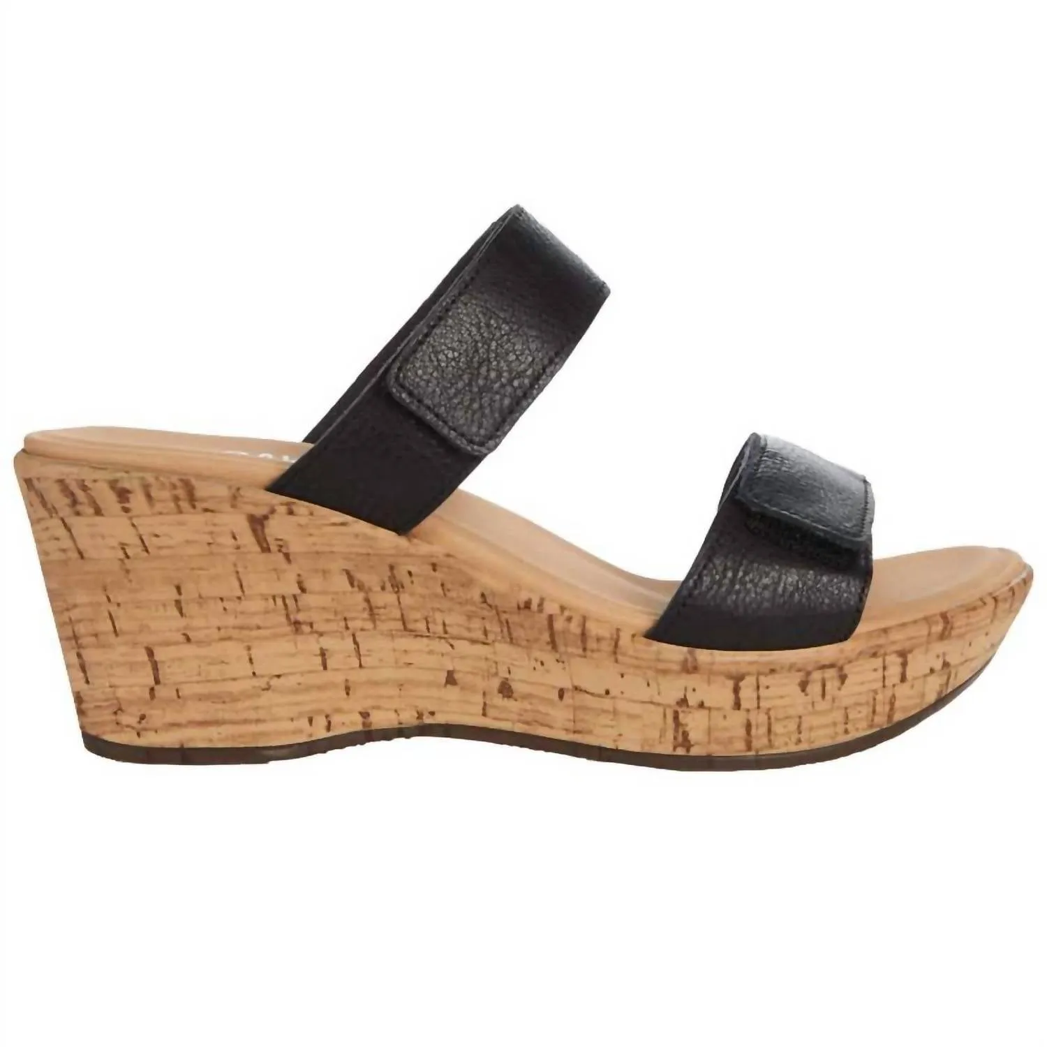 Women's Caveran Soft Leather Sandals In Black