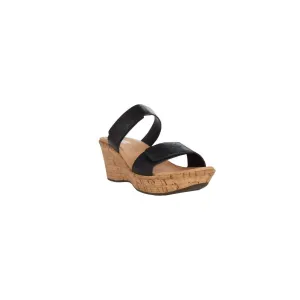 Women's Caveran Soft Leather Sandals In Black