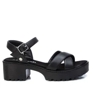Women's Combat Sandals In Black
