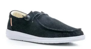 Women's Corduroy Kayak Shoes In Black