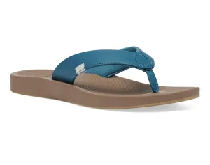 Women's Cosmic Yoga Mat Sandal In Deep Teal