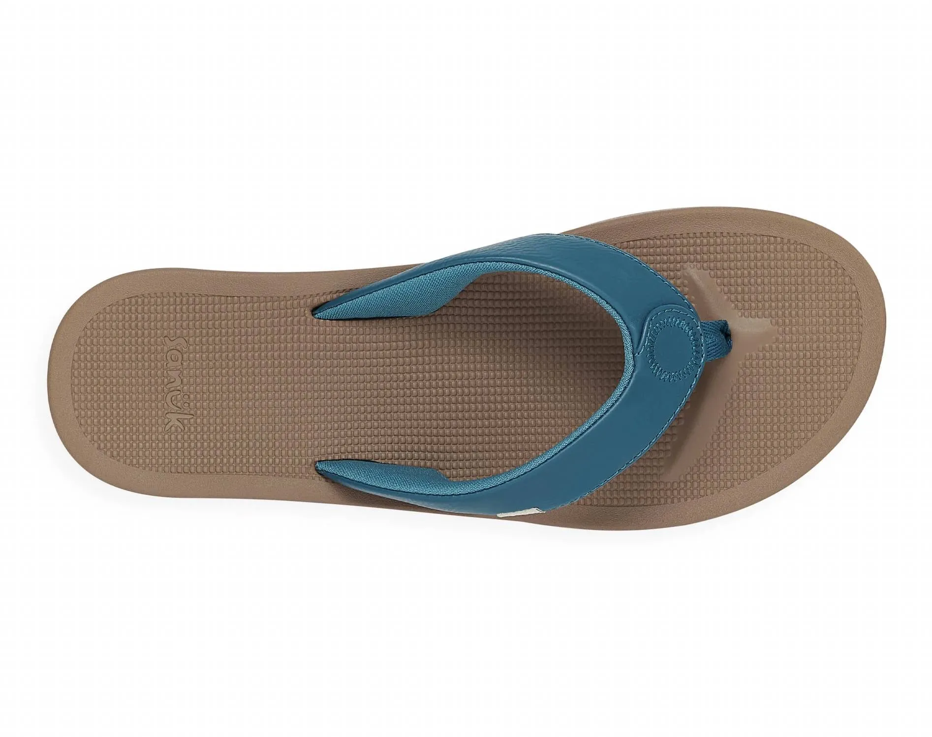 Women's Cosmic Yoga Mat Sandal In Deep Teal