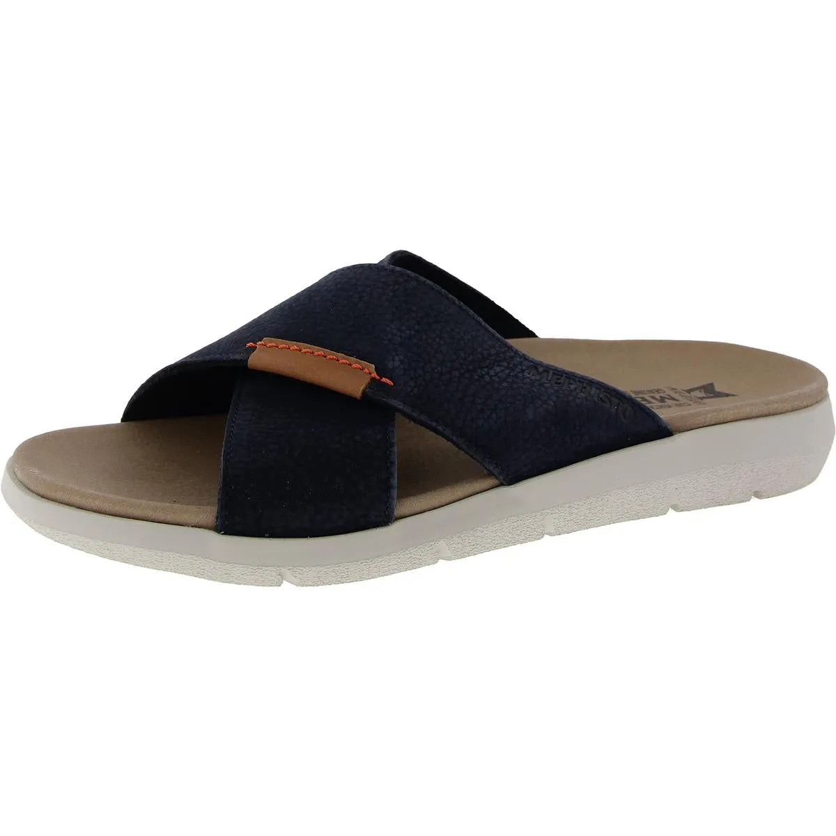 Womens Criss-Cross Slide Sandals