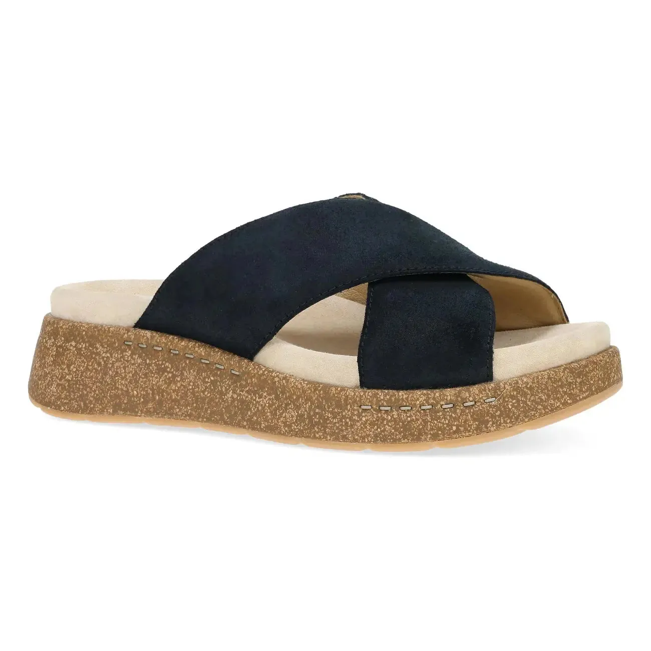 Women's Dansko Bridget Sandal  Stylish Comfort with a Platform Cork Sole