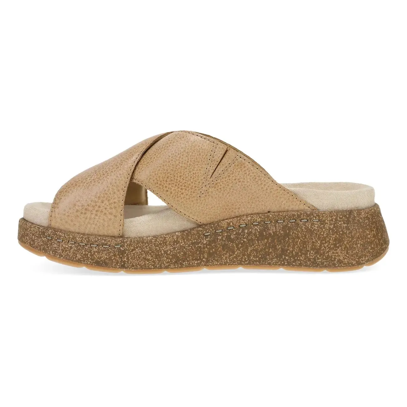 Women's Dansko Bridget Sandal  Stylish Comfort with a Platform Cork Sole