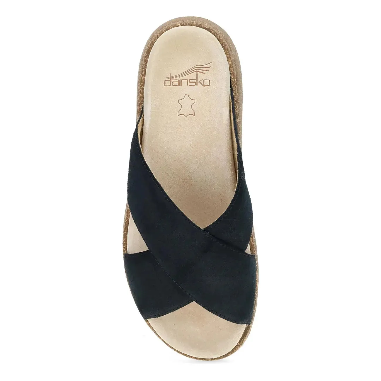 Women's Dansko Bridget Sandal  Stylish Comfort with a Platform Cork Sole