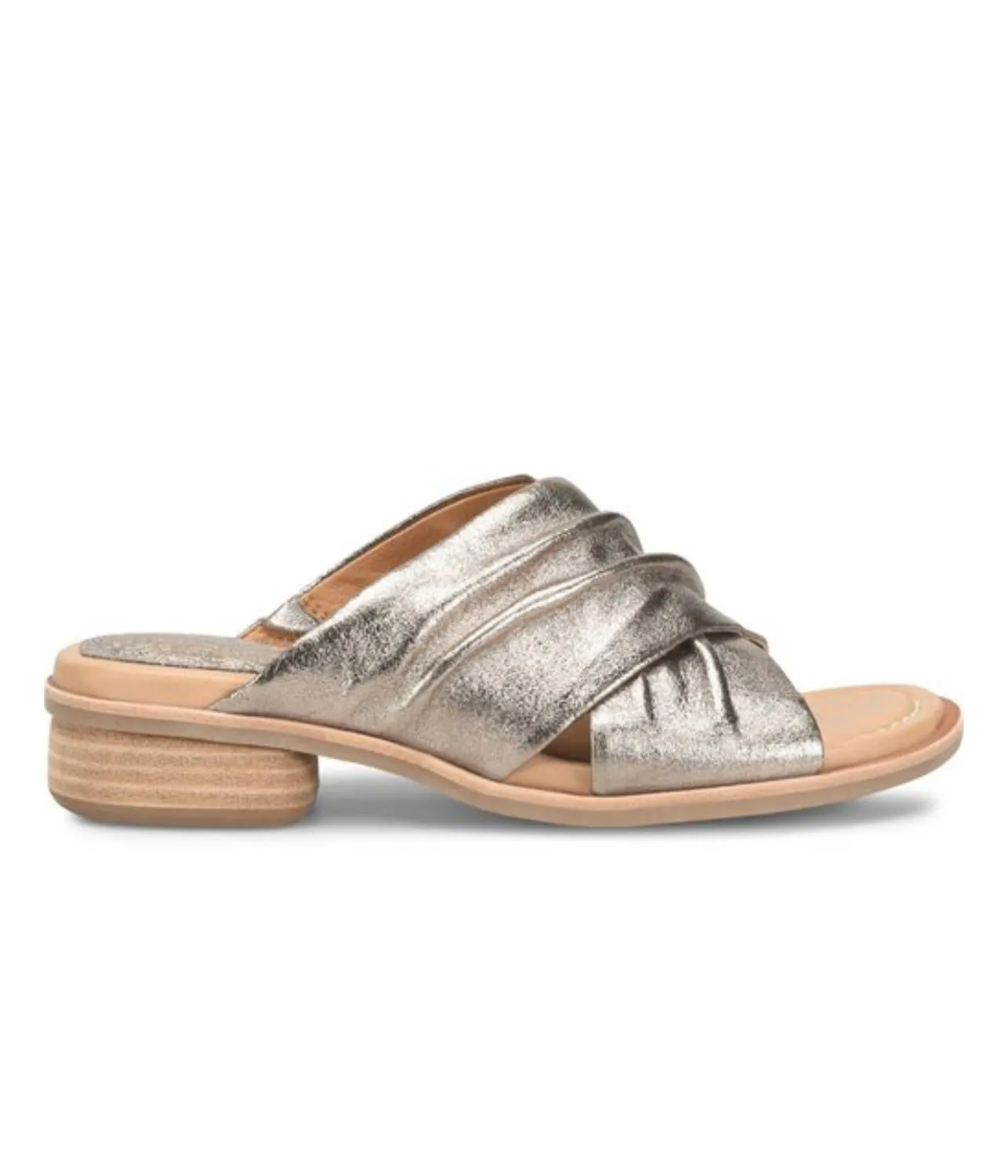 Women's Fallon Slide Sandal In Bronze