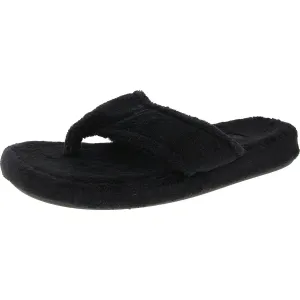 Womens Faux Fur Lined Flip-Flops