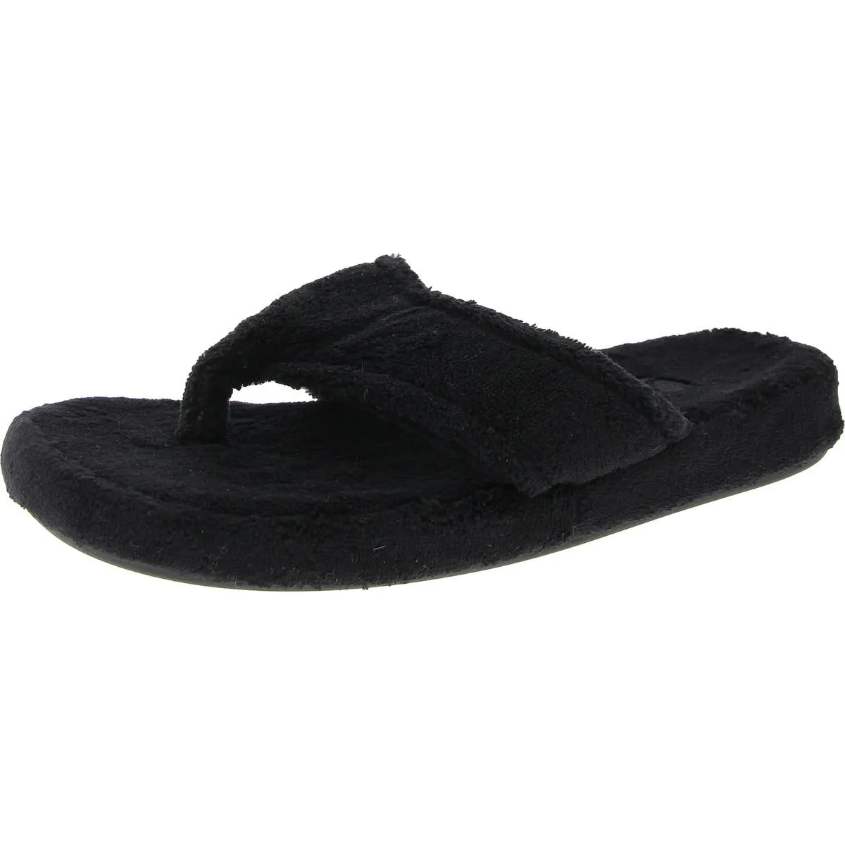 Womens Faux Fur Lined Flip-Flops