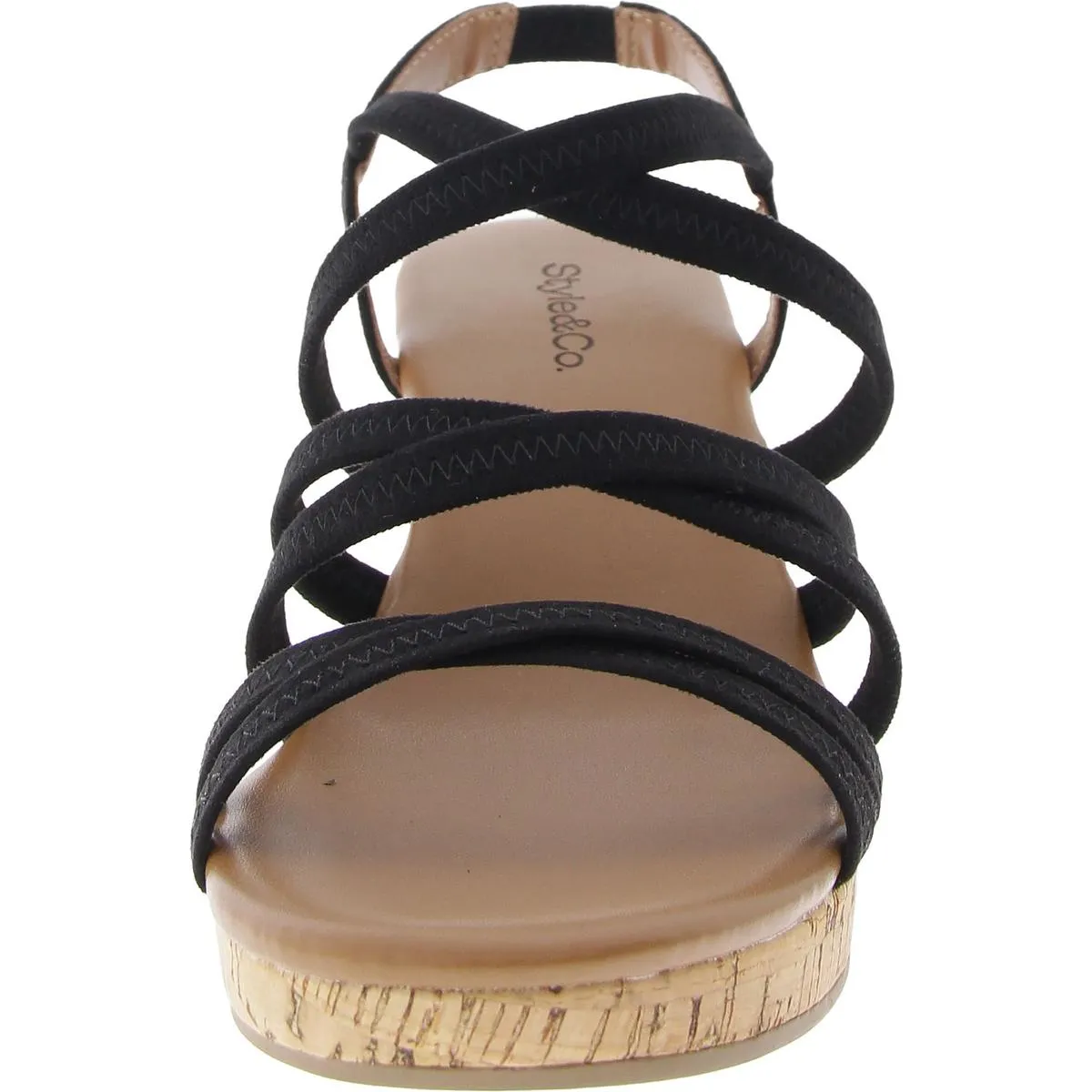 Womens Faux Suede Ankle Strap Strappy Sandals