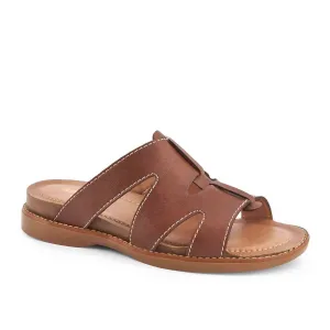Women's Fisherman Low Wedge Sandal In Brown