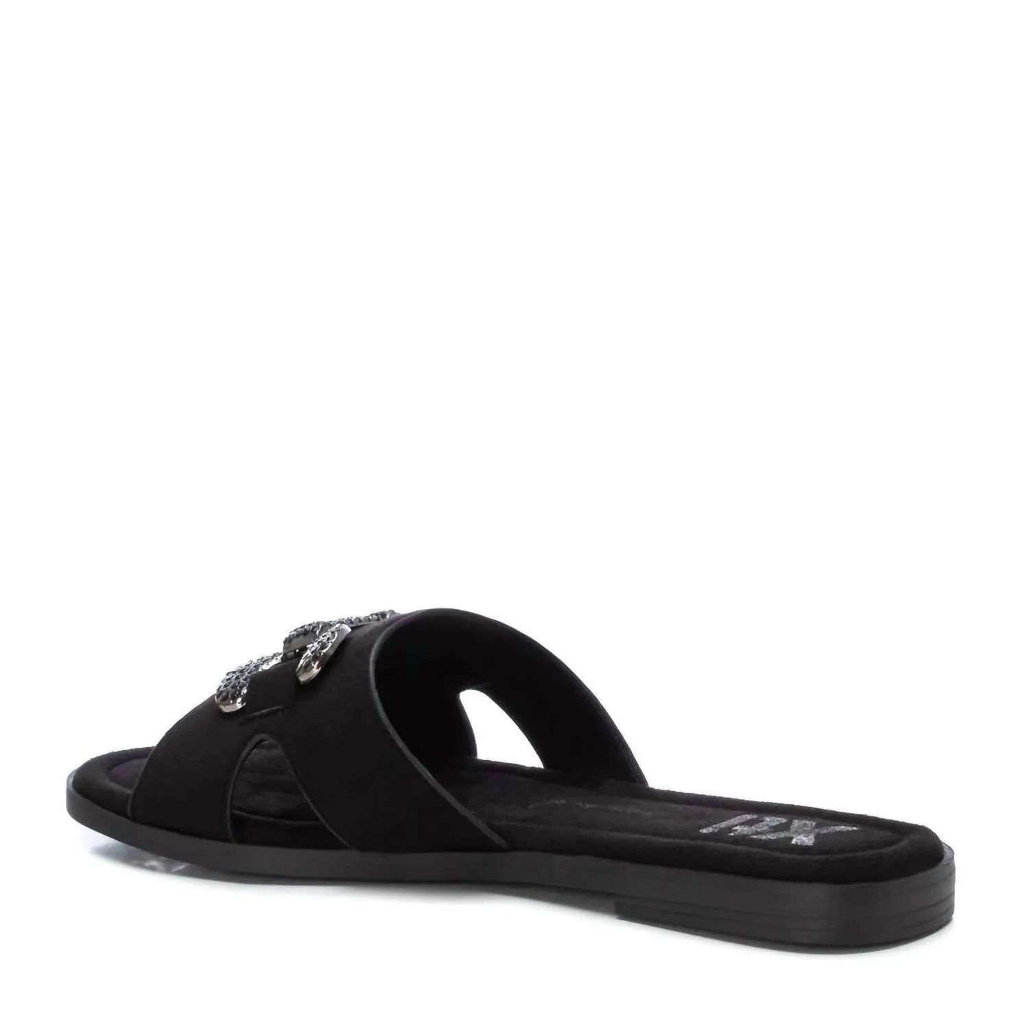 Women's Flat Sandals In Black