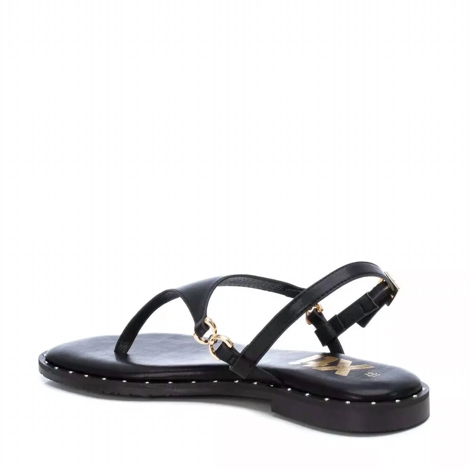 Women's Flat Sandals In Black