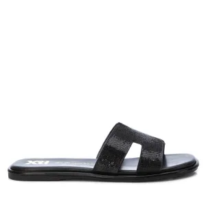 Women's Flat Sandals In Black