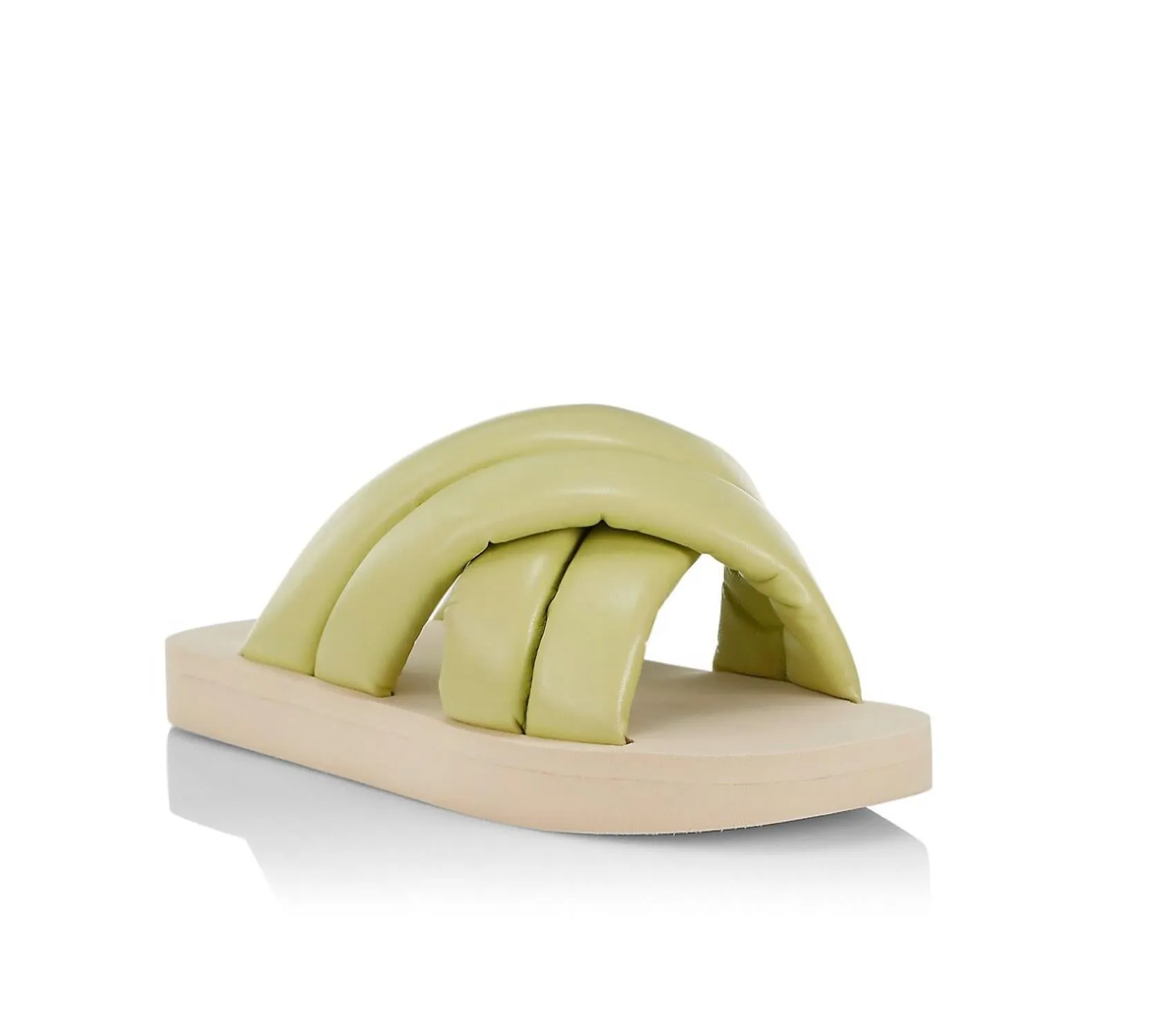 Women's Float Padded Sandal In Green