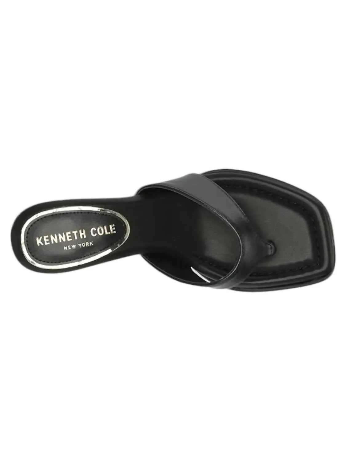Women's Geneva Thong Sandals In Black