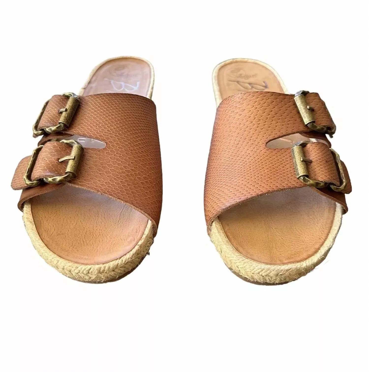 Women's Gennah Rope Slide Sandals In Arabian Sand Dyecut