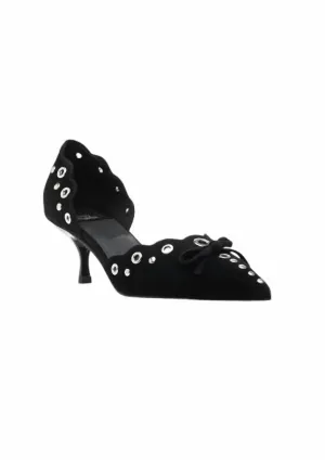 Women's Gratified Sandals In Black Suede