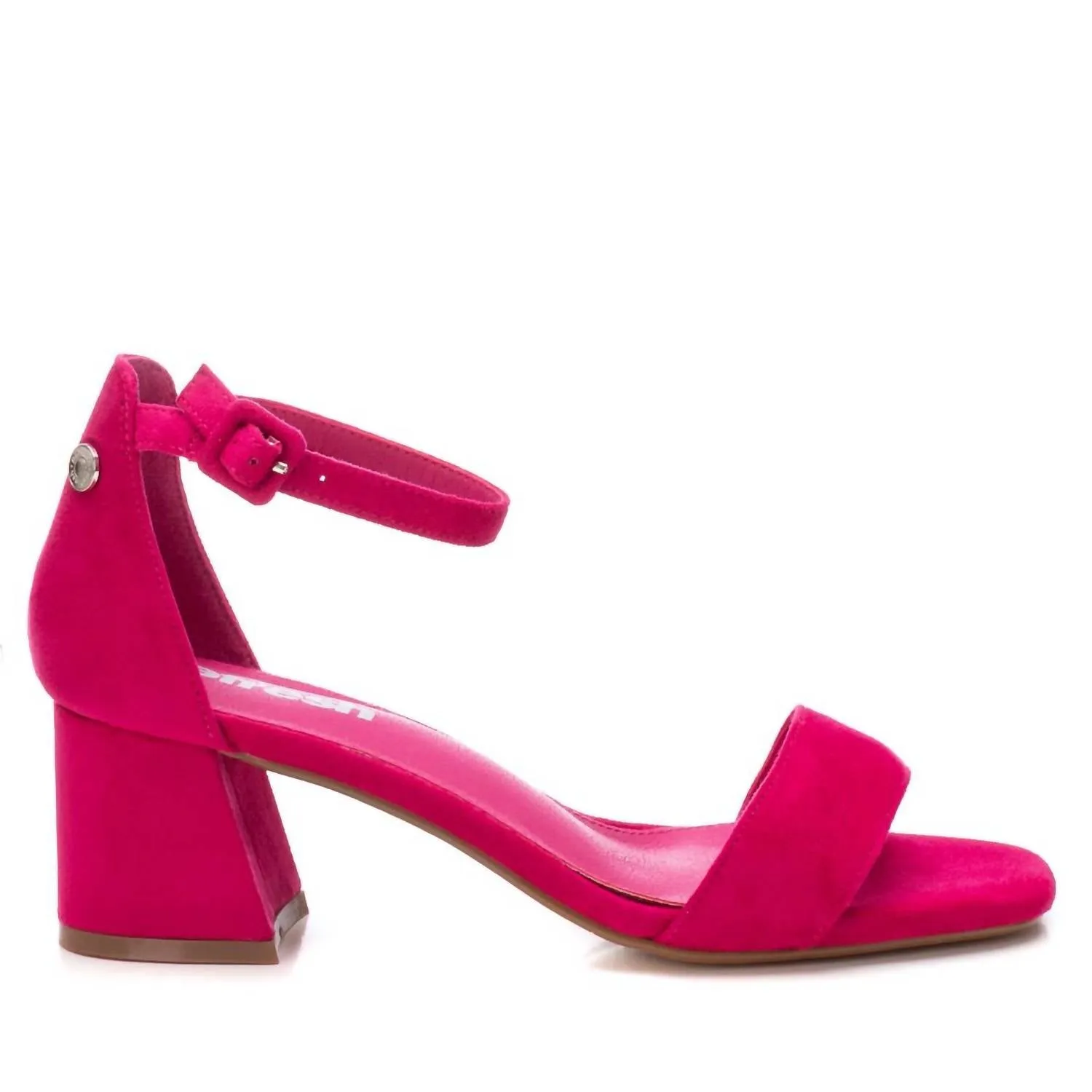 Women's Heeled Sandals In Fuchsia