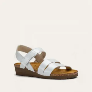 Women's Kayla Sandal In White Pearl