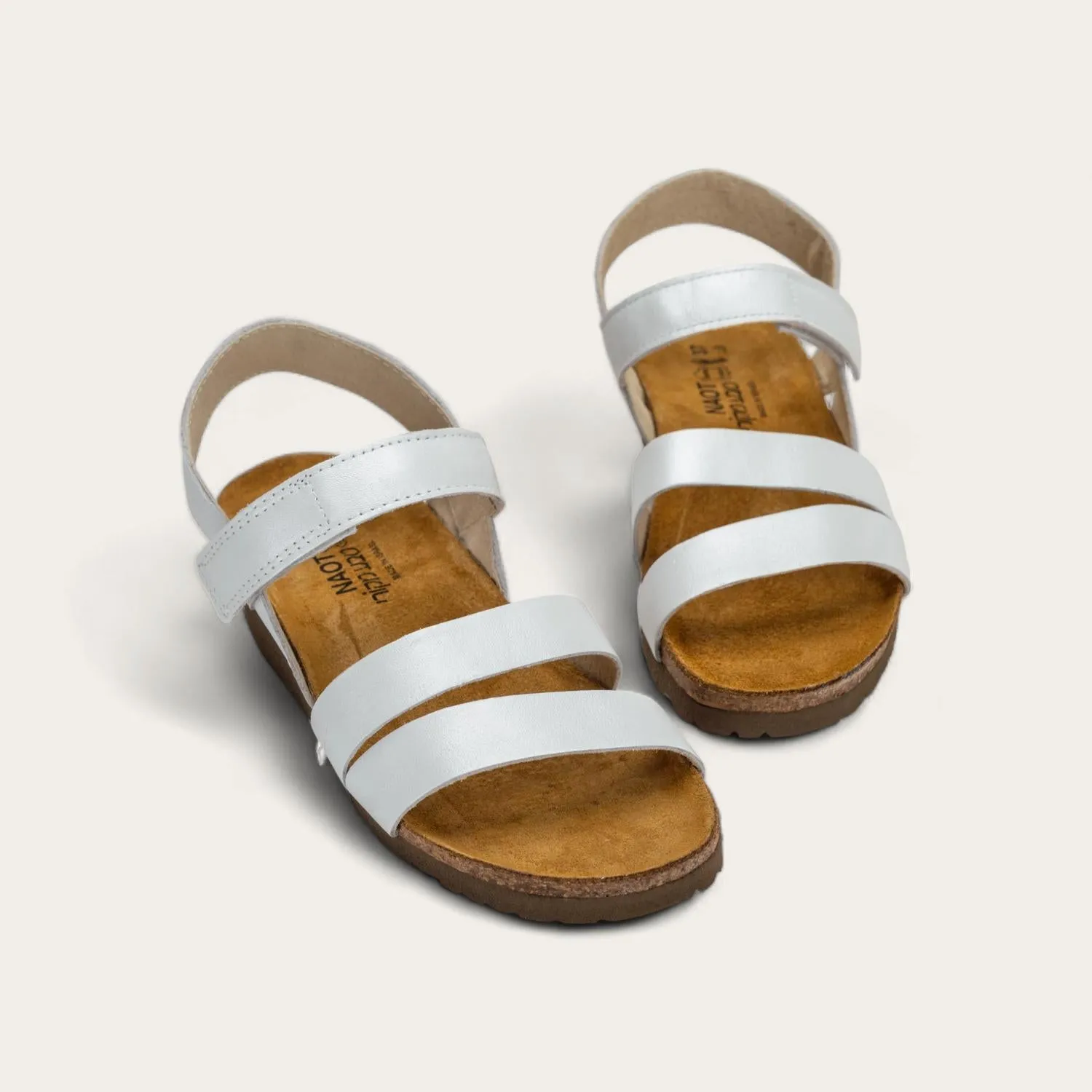 Women's Kayla Sandal In White Pearl