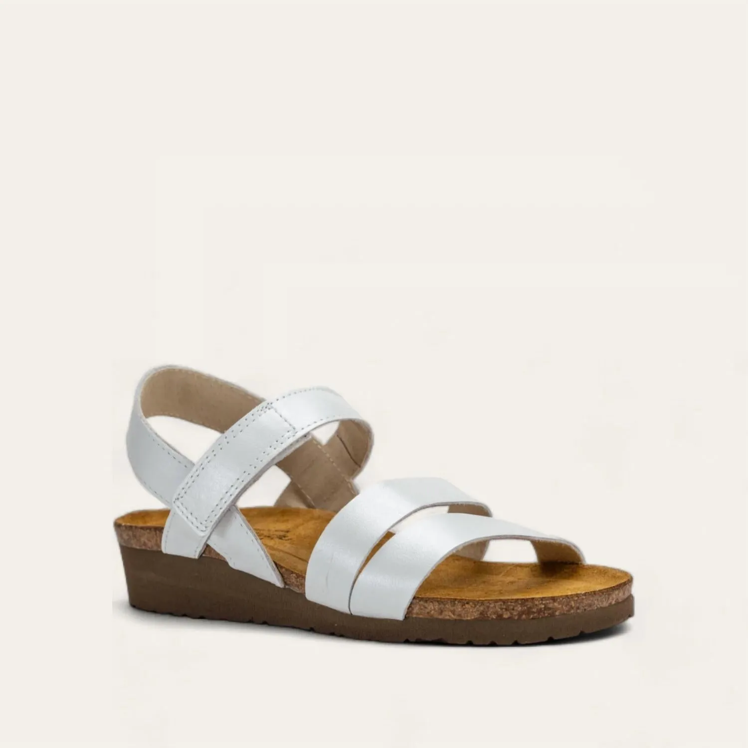 Women's Kayla Sandal In White Pearl