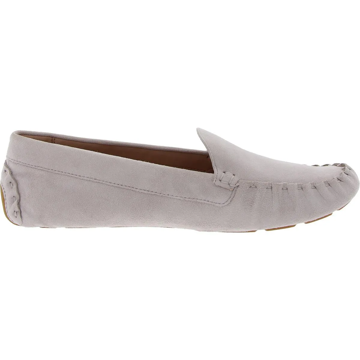 Womens Laceless Manmade Moccasins