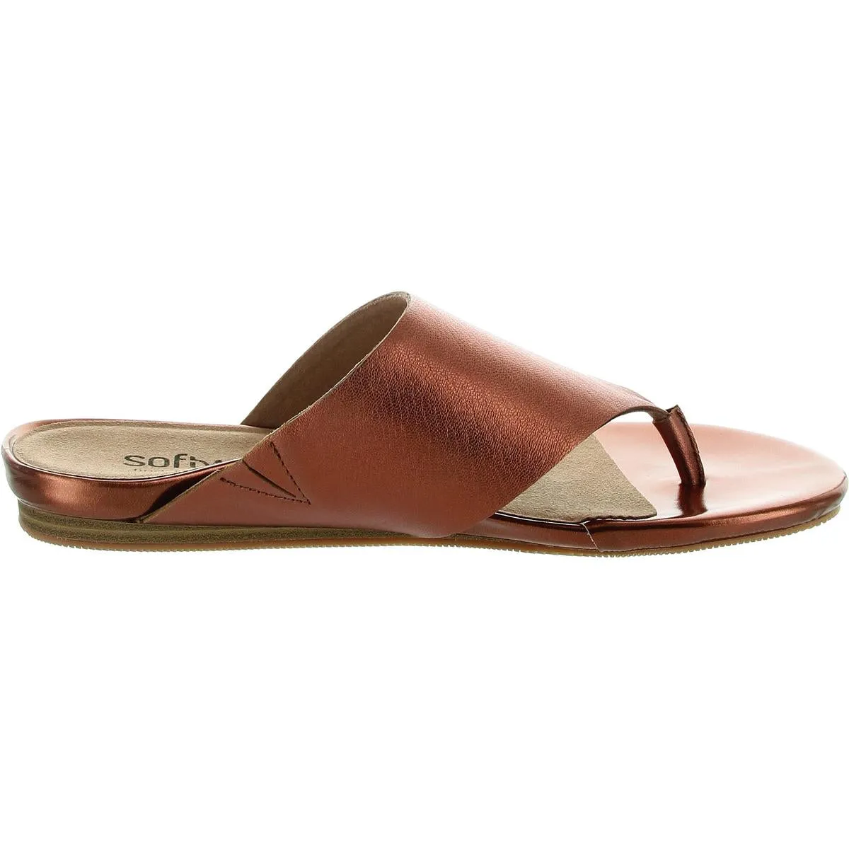 Womens Leather Thong Sandals