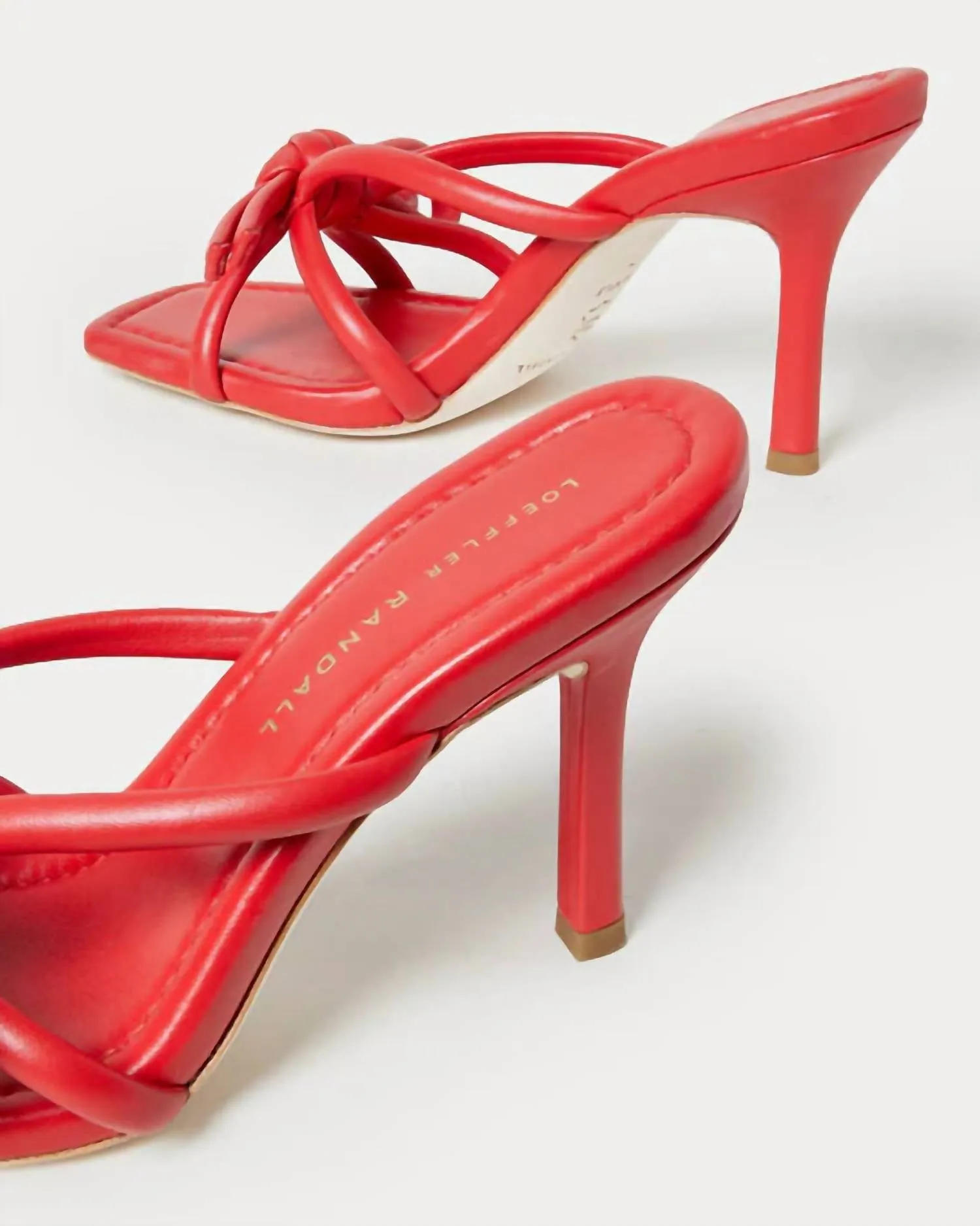Women's Margi Bow Heel Sandal In Poppy