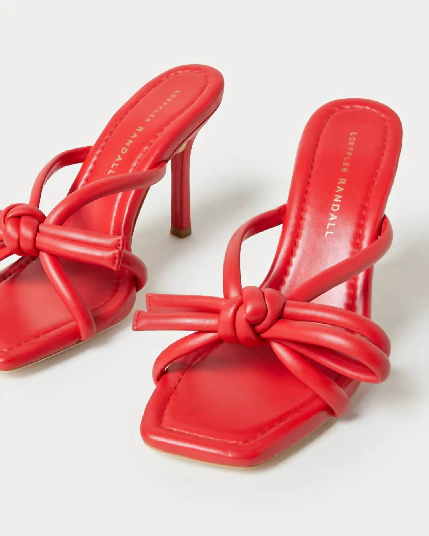 Women's Margi Bow Heel Sandal In Poppy