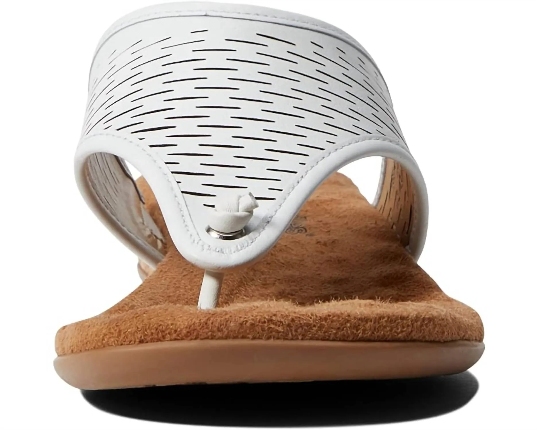 Women's Nella Sandal - Ww Width In White