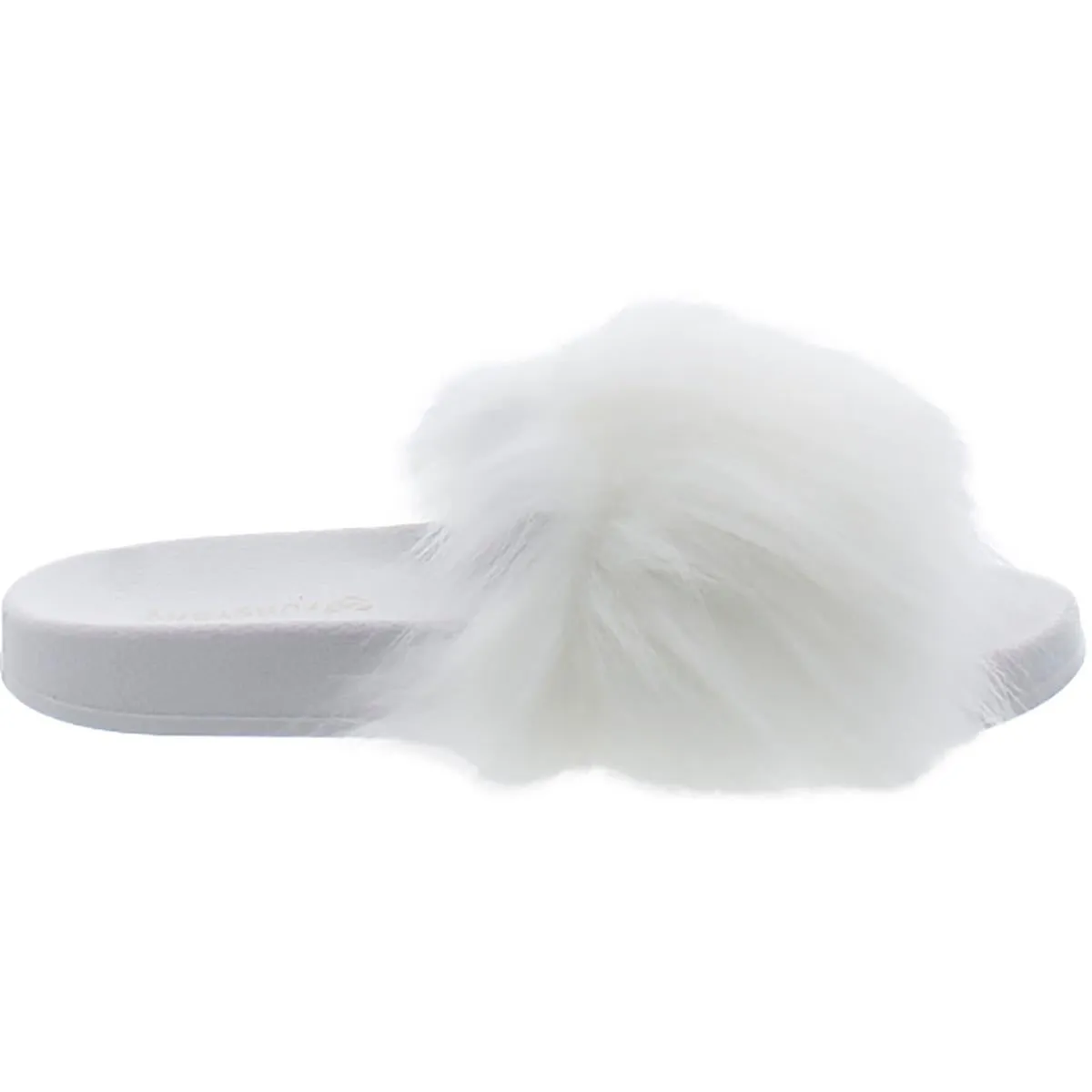 Womens Open Toe Slip On Slide Sandals