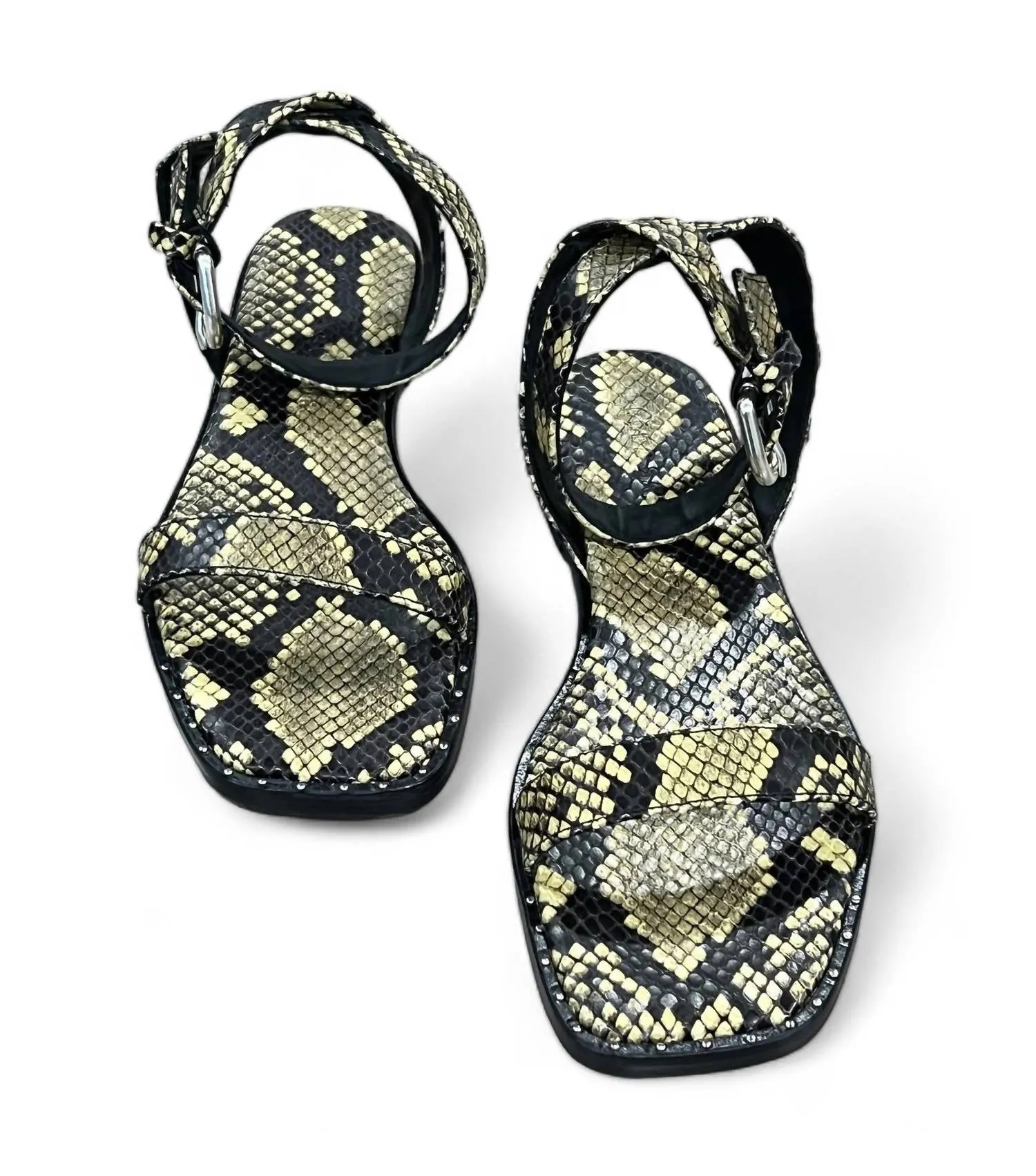 Women's Patti Sandal In Wheat Snake