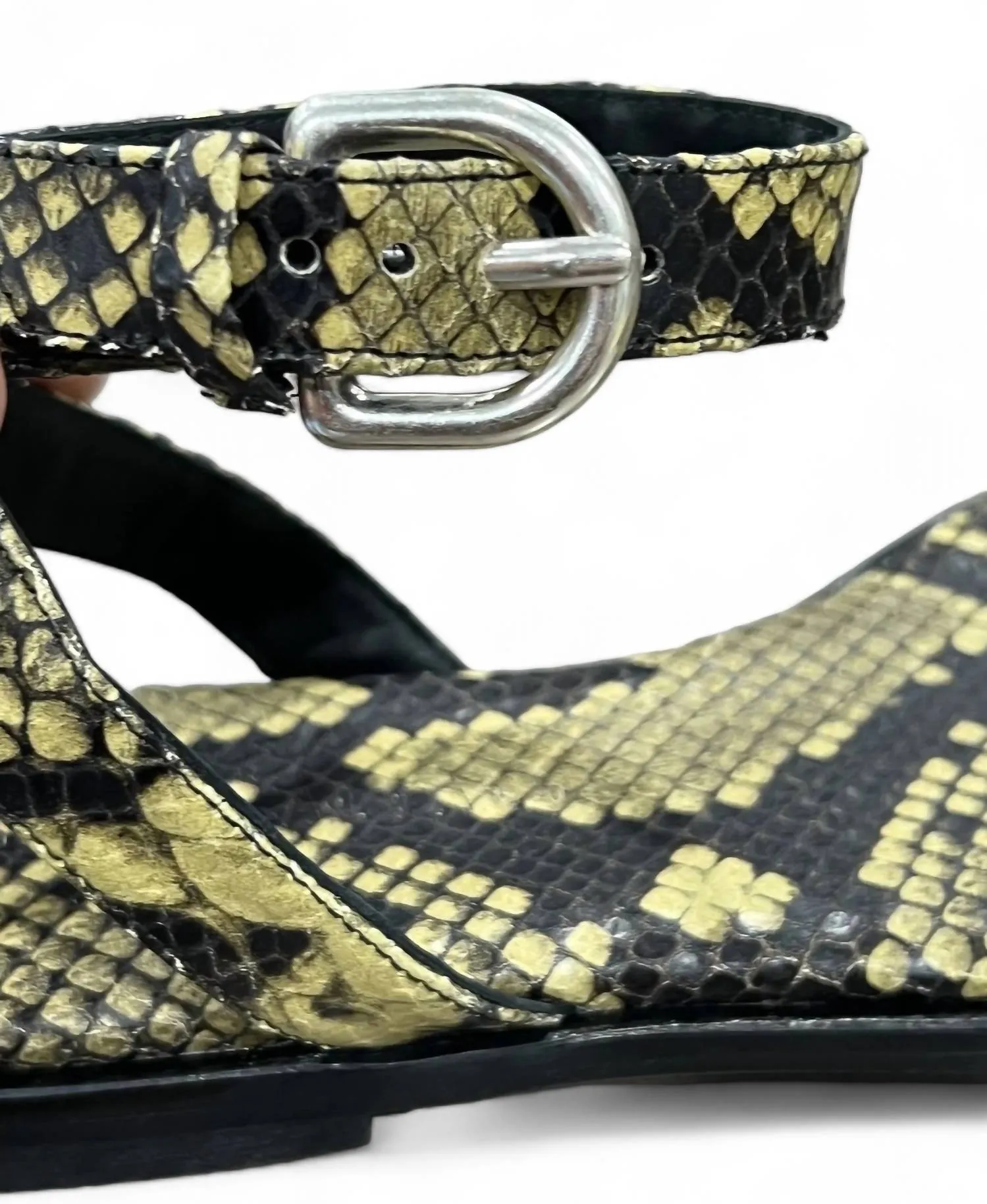 Women's Patti Sandal In Wheat Snake