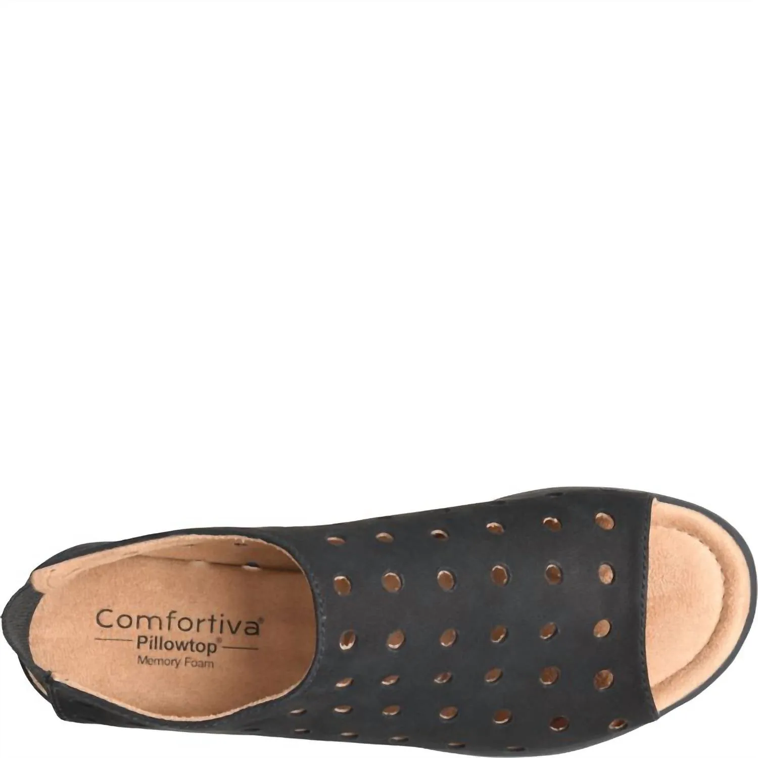 Women's Petal Sandals In True Black