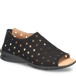Women's Petal Sandals In True Black