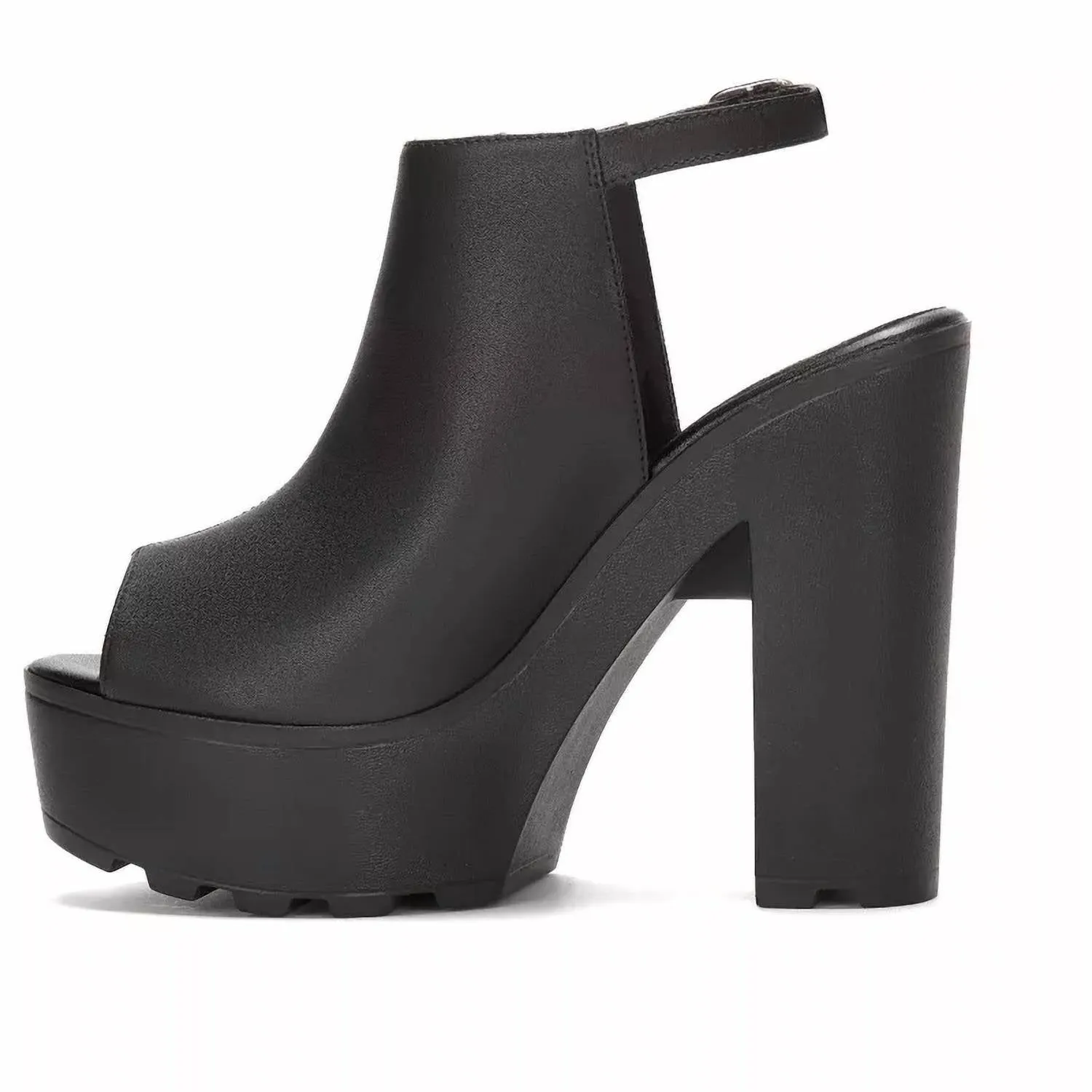 Women's Platform Sandals In Black